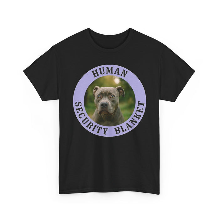 Pit Bull Dog "Human Security Blanket" T‑Shirt