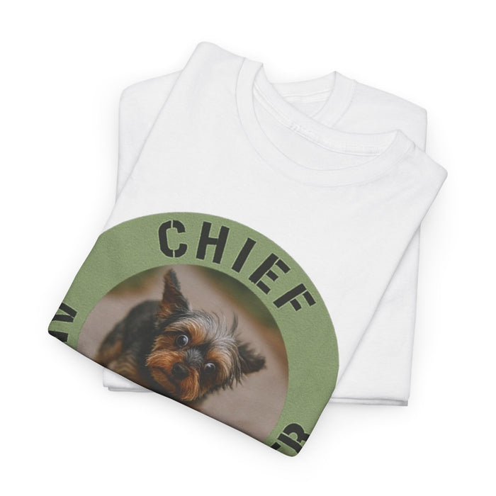 Chief Anxiety Officer Dog T‑Shirt