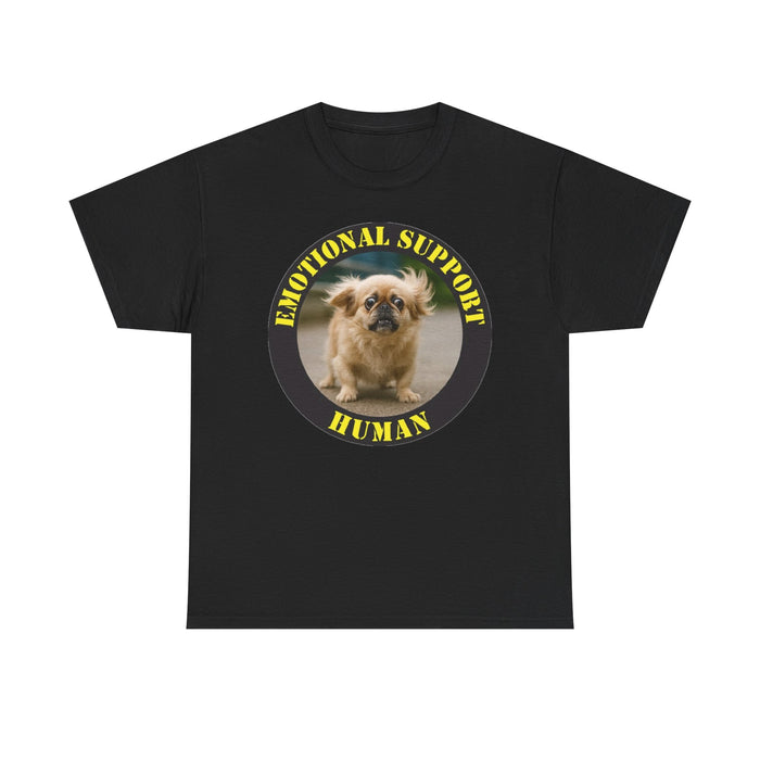 Emotional Support Human T-Shirt — Funny Rescue Dog Tee for Pet Lovers