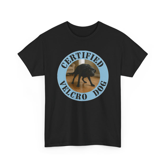 Certified Velcro Dog T-Shirt – Funny Vintage Pet Rescue Tee