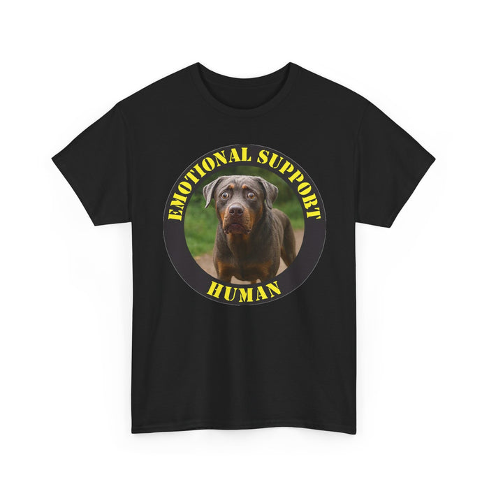 Emotional Support Human T-Shirt — Funny Dog Therapy Tee