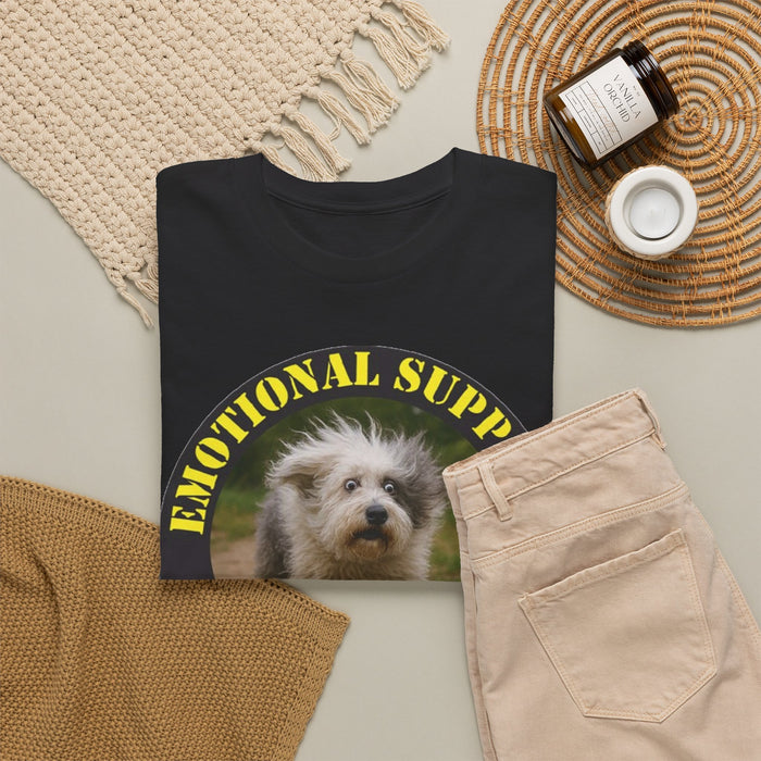 Emotional Support Human T-Shirt — Cute Puppy Graphic Tee