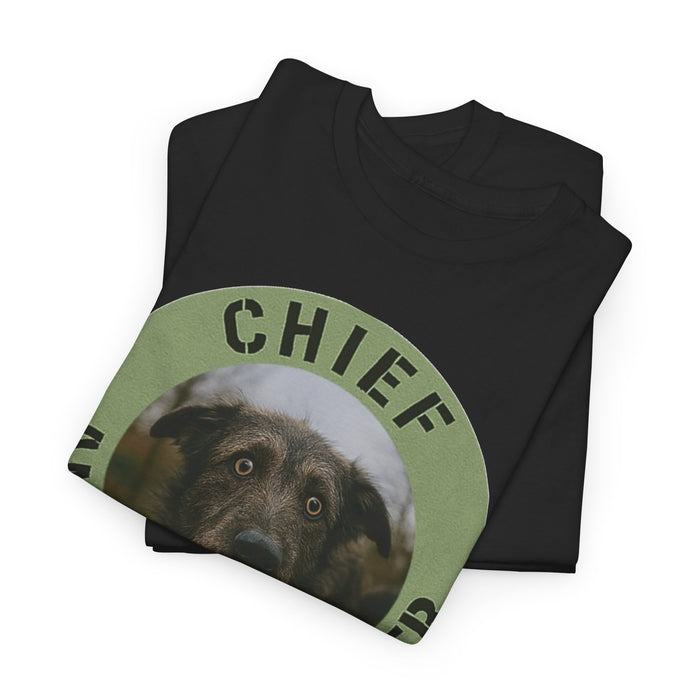 Chief Anxiety Officer T-Shirt — Funny Dog Pet Owner Tee