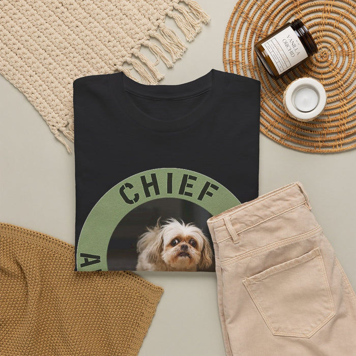 Chief Anxiety Officer T-Shirt — Cute Dog Humor Tee