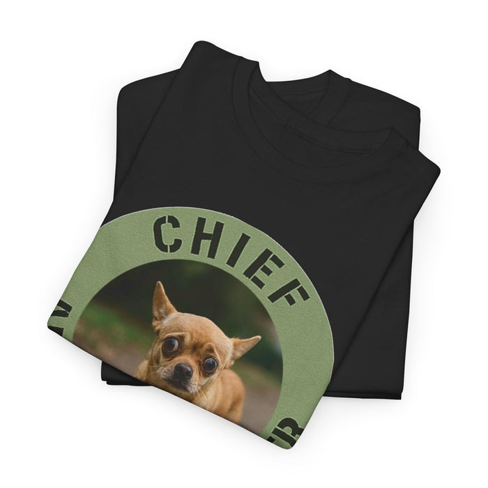 Chief Anxiety Officer T-Shirt – Funny Chihuahua Pet Tee