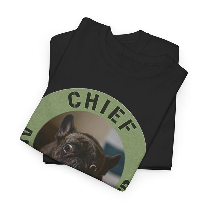 Chief Anxiety Officer T-Shirt — Funny Dog Graphic Tee