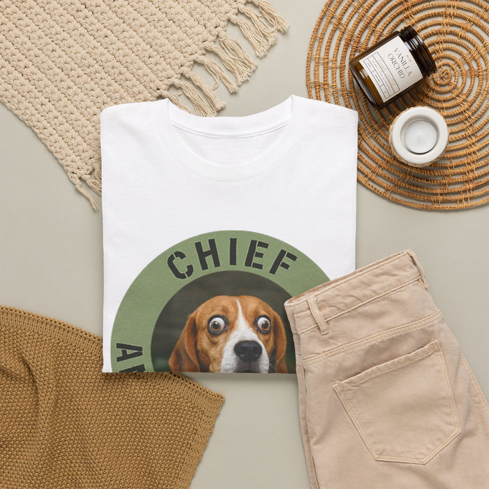 Chief Anxiety Officer Dog T-Shirt — Funny Beagle Pet Lover Tee