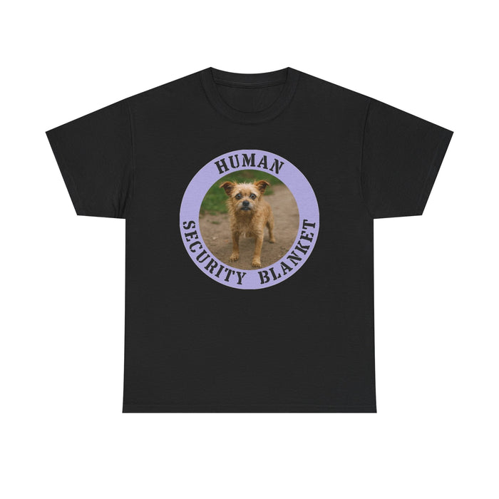 Dog 'Human Security Blanket' T-Shirt — Cute Guard Dog Graphic Tee