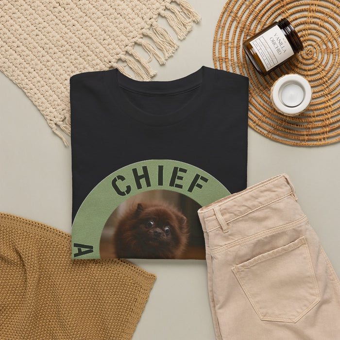 Chief Anxiety Officer T-Shirt — Funny Dog Graphic Tee
