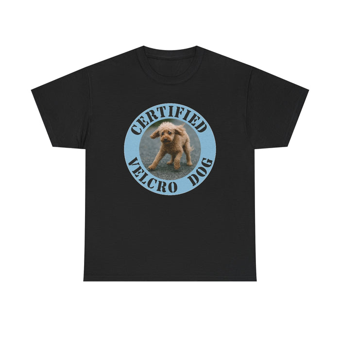 Certified Velcro Dog T-Shirt — Cute Funny Puppy Graphic Tee