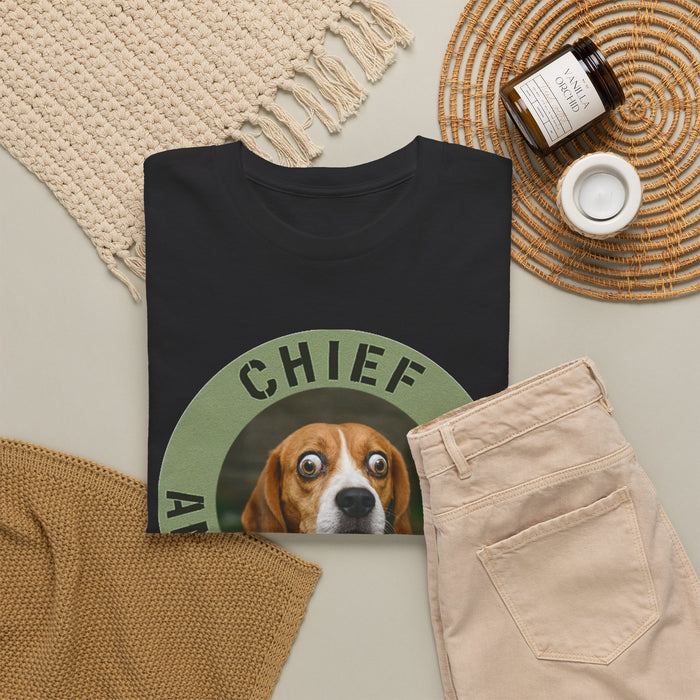 Chief Anxiety Officer Dog T-Shirt — Funny Beagle Pet Lover Tee