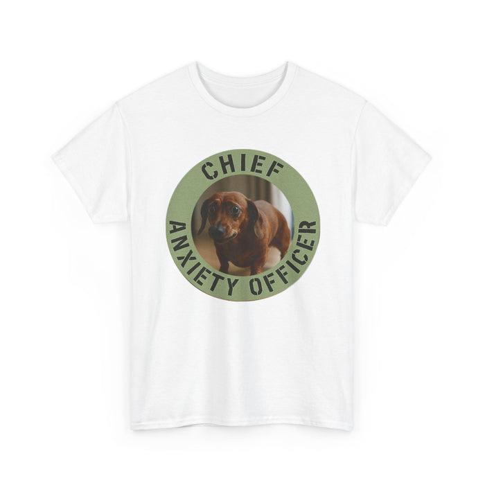Chief Anxiety Officer Dog T-Shirt