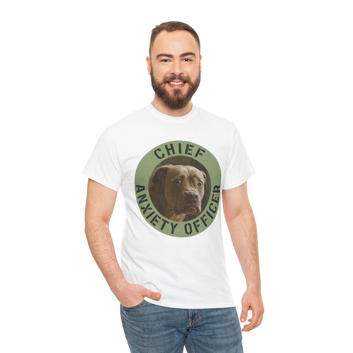 Chief Anxiety Officer Dog T-Shirt