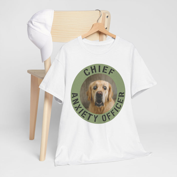 Chief Anxiety Officer Dog T-Shirt