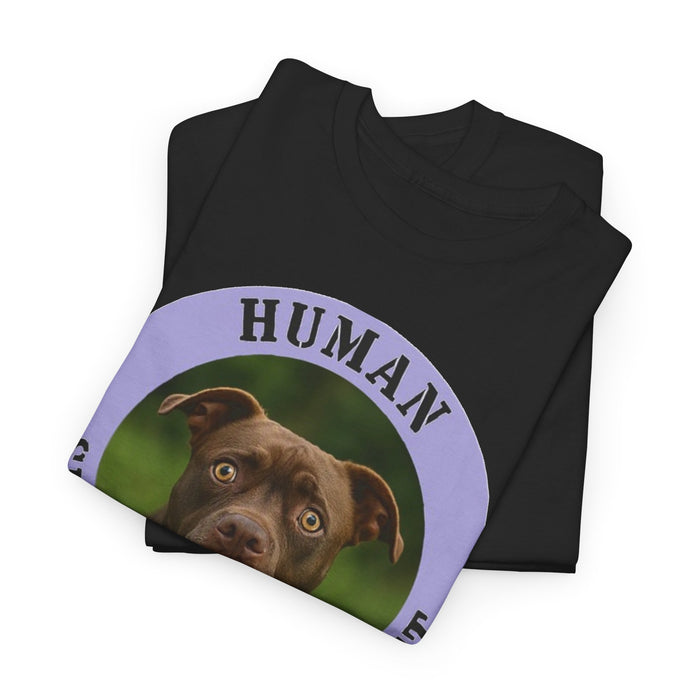 Pit Bull Human Security Blanket Dog T-Shirt