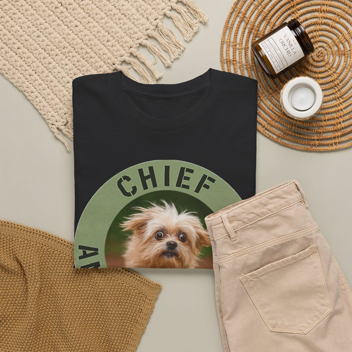 Chief Anxiety Officer T-Shirt — Cute Dog Graphic Tee