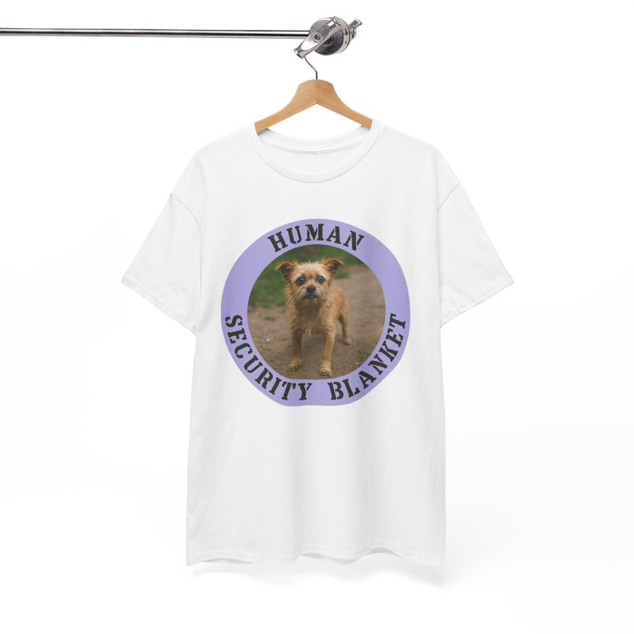 Dog 'Human Security Blanket' T-Shirt — Cute Guard Dog Graphic Tee