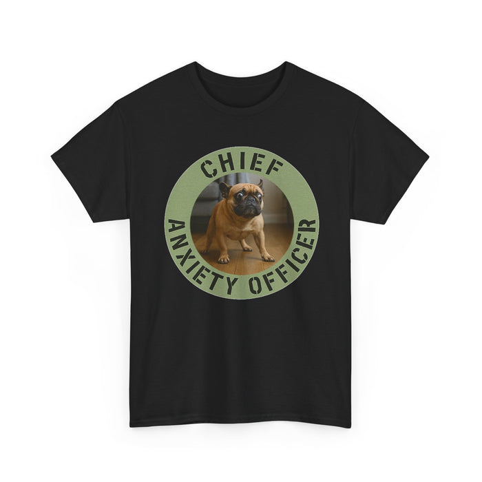 Chief Anxiety Officer Dog T-Shirt