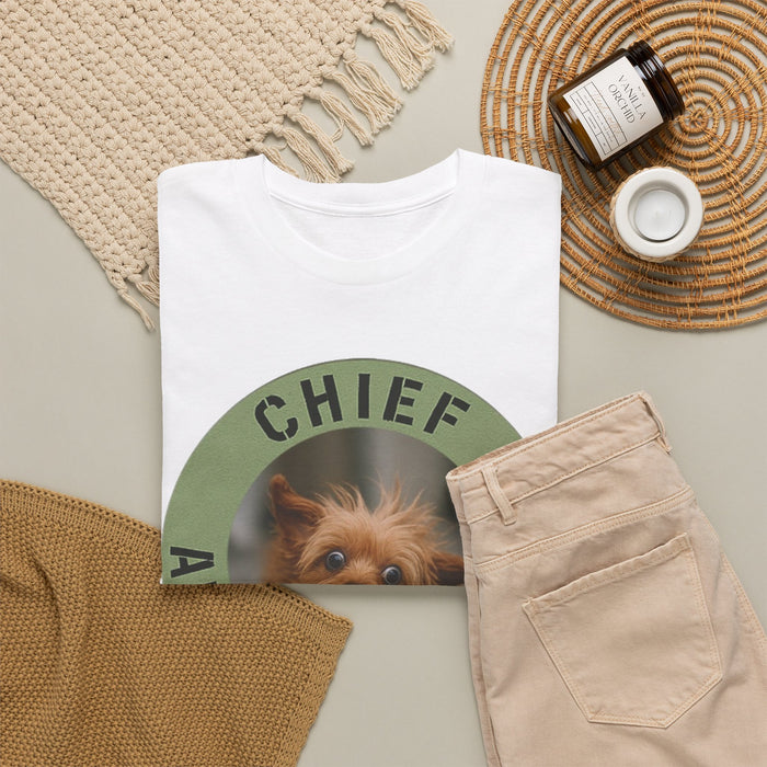 Chief Anxiety Officer Dog T‑Shirt – Funny Pet Lover Tee