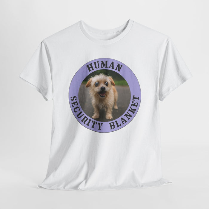 Dog 'Human Security Blanket' T-Shirt — Cute Puppy Graphic Tee