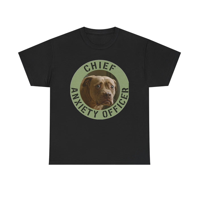 Chief Anxiety Officer Dog T-Shirt