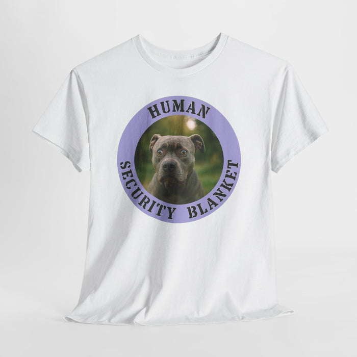 Pit Bull Dog "Human Security Blanket" T‑Shirt