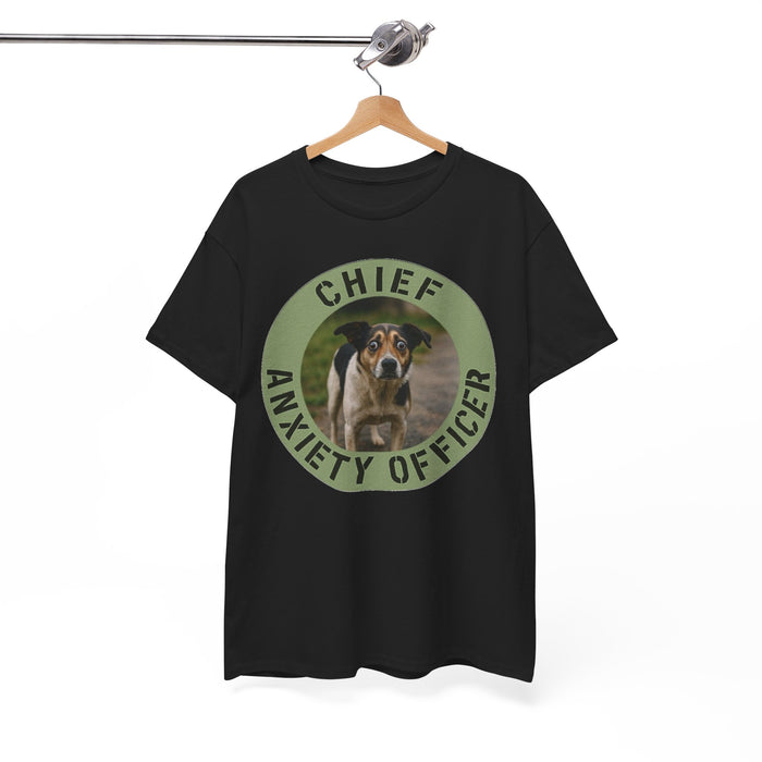 Chief Anxiety Officer Dog T-Shirt
