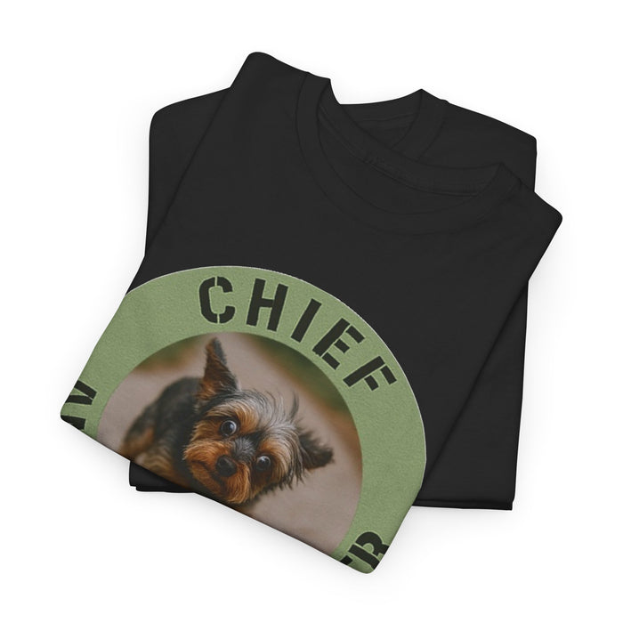 Chief Anxiety Officer Dog T‑Shirt