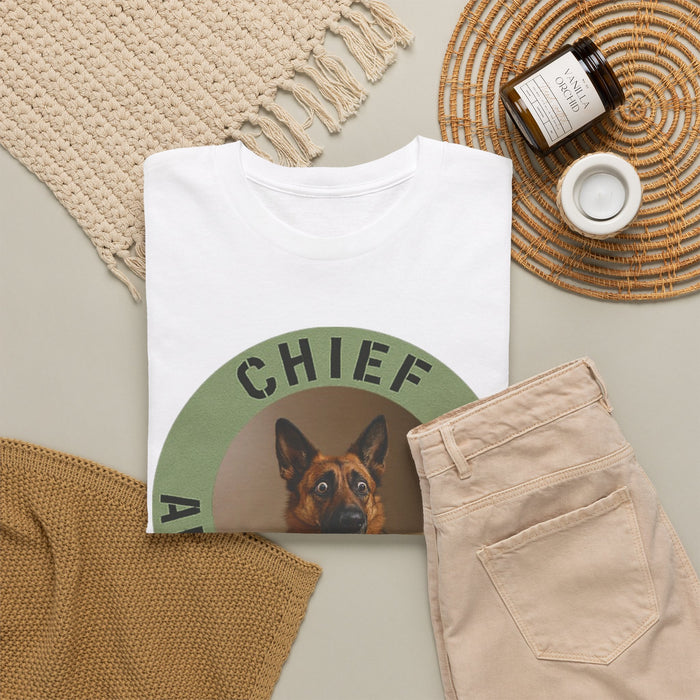 Chief Anxiety Officer T-Shirt — Funny German Shepherd Tee