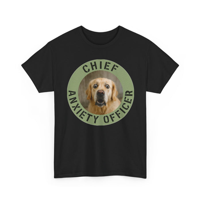 Chief Anxiety Officer Dog T-Shirt