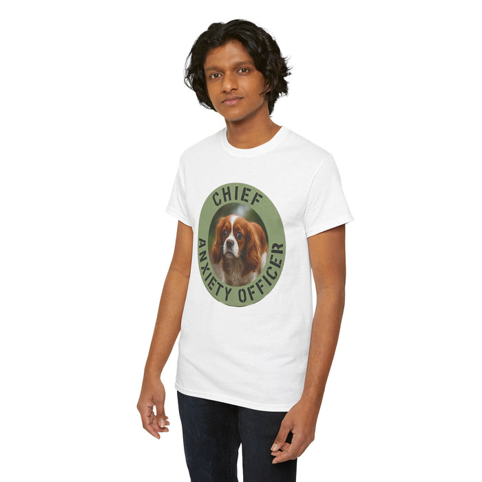 Chief Anxiety Officer T-Shirt – Funny Dog Graphic Tee