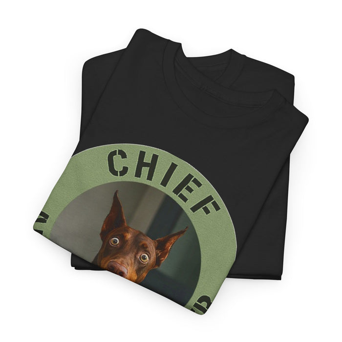 Chief Anxiety Officer T-Shirt — Funny Dog Graphic Tee