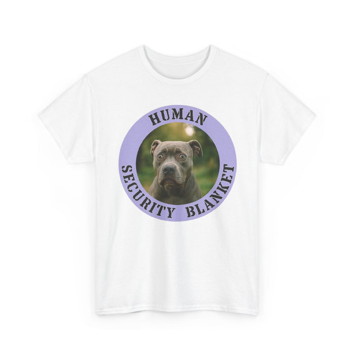 Pit Bull Dog "Human Security Blanket" T‑Shirt