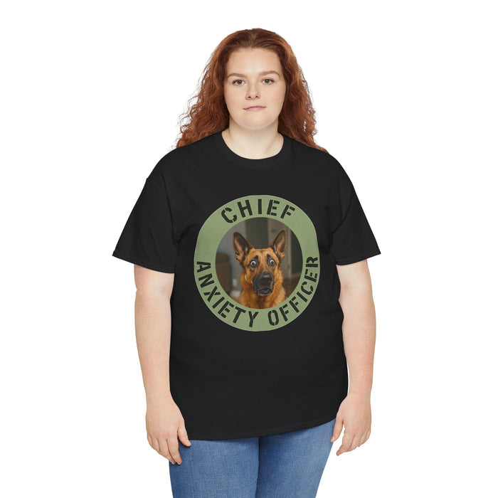 Chief Anxiety Officer Dog T-Shirt