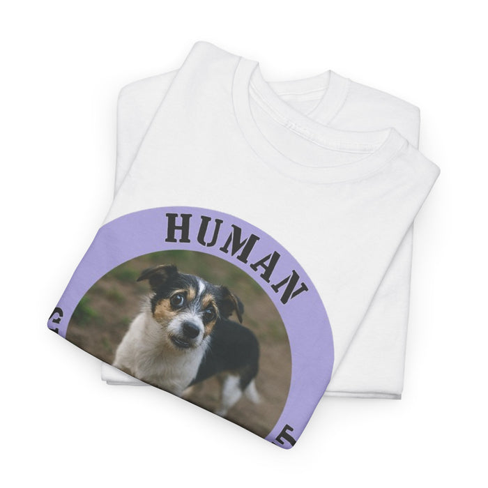 T-Shirt — "Human Security Blanket" Cute Puppy Graphic Tee