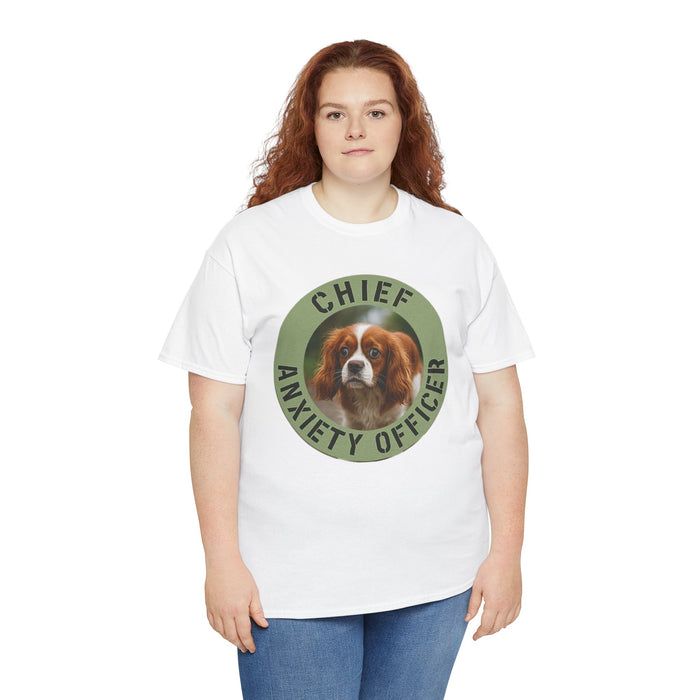 Chief Anxiety Officer T-Shirt – Funny Dog Graphic Tee