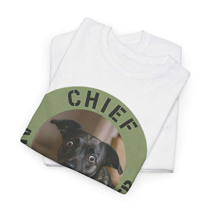 Chief Anxiety Officer Tee — Funny Dog Rescue Lover Shirt