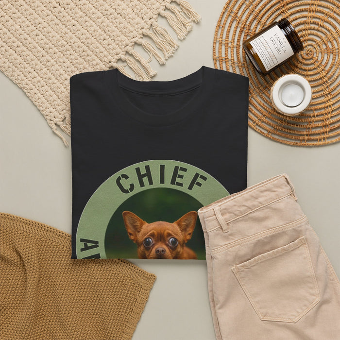 T‑Shirt — "Chief Anxiety Officer" Dog Graphic Tee