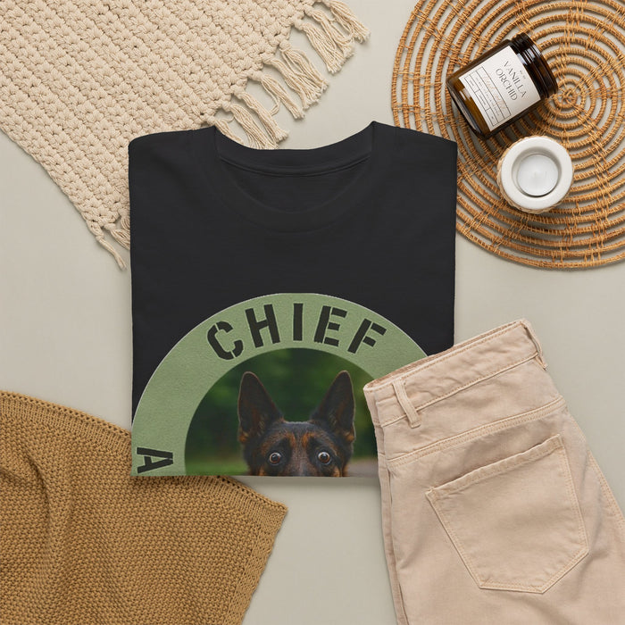 Chief Anxiety Officer Dog T-Shirt — Funny Pet Lover Tee