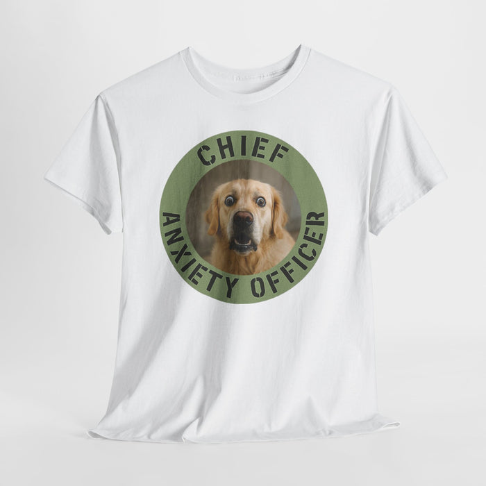 Chief Anxiety Officer Dog T-Shirt