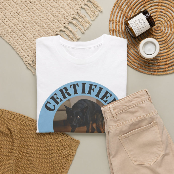 Certified Velcro Dog T-Shirt – Funny Dog Lover Tee