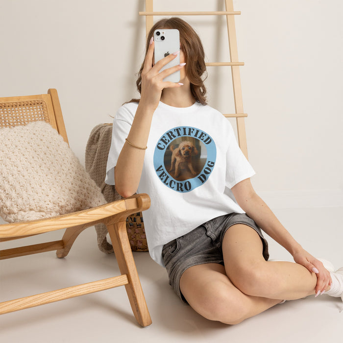 Certified Velcro Dog T-Shirt — Funny Dog Meme Tee