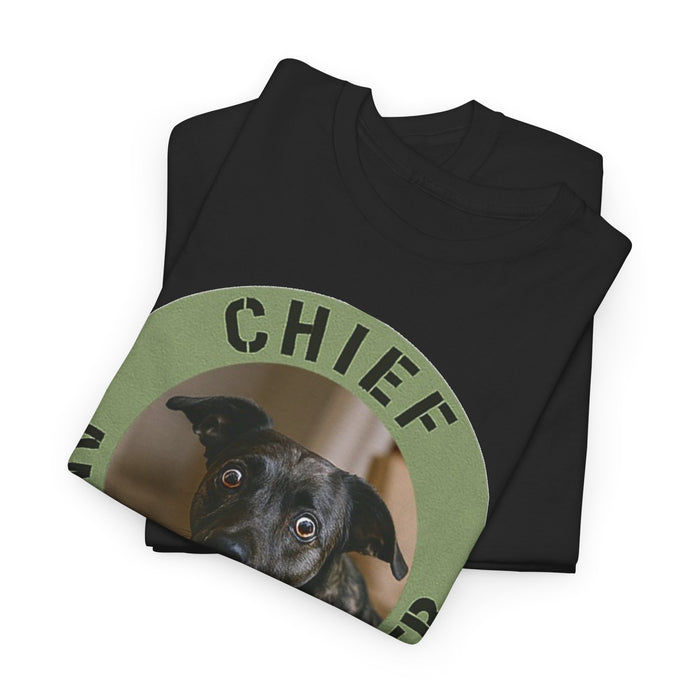 Chief Anxiety Officer Tee — Funny Dog Rescue Lover Shirt