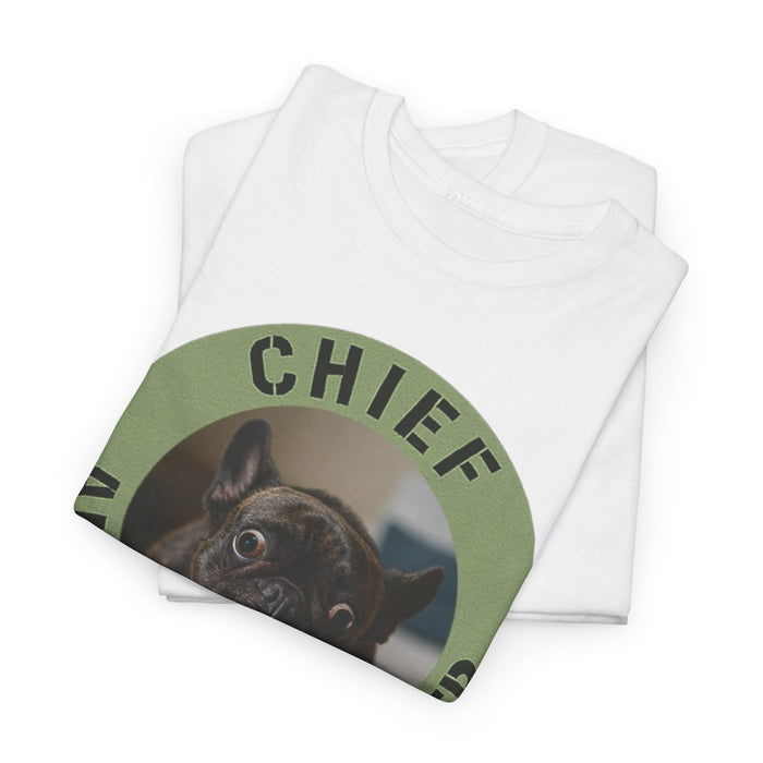 Chief Anxiety Officer T-Shirt — Funny Dog Graphic Tee