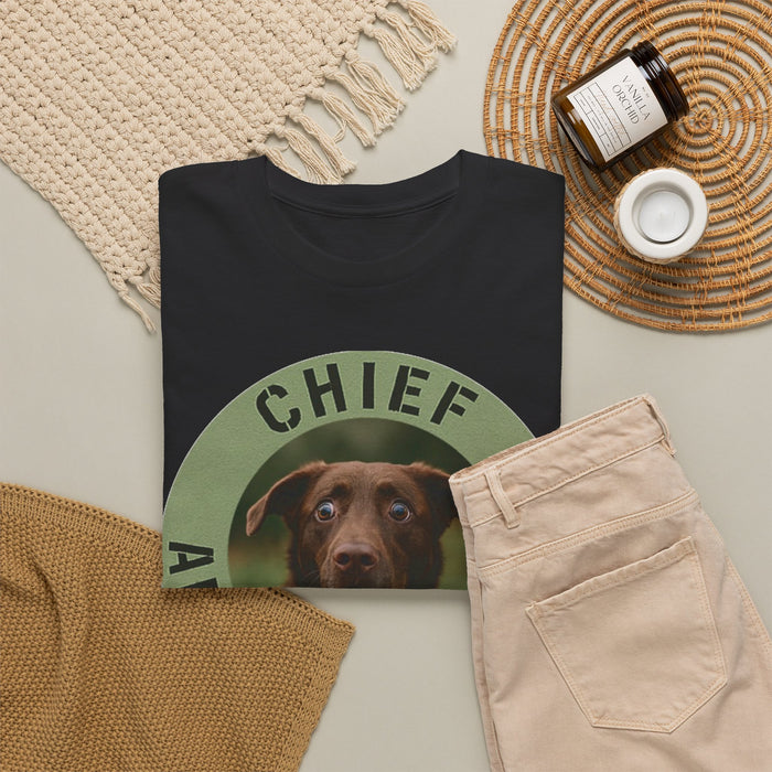 Chief Anxiety Officer T-Shirt — Funny Dog Graphic Tee