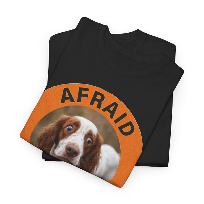 Spaniel Afraid But Trying Dog T‑Shirt
