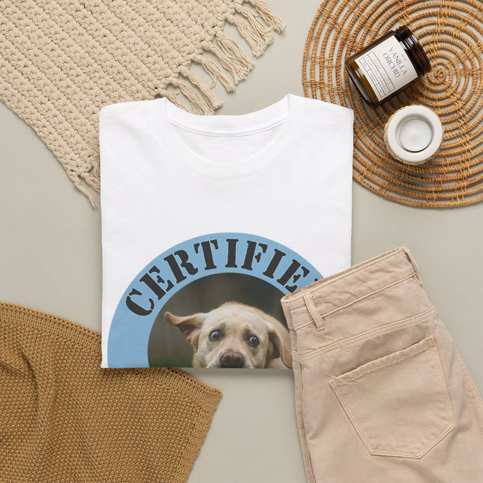 Certified Velcro Dog T-Shirt — Funny Dog Lover Tee