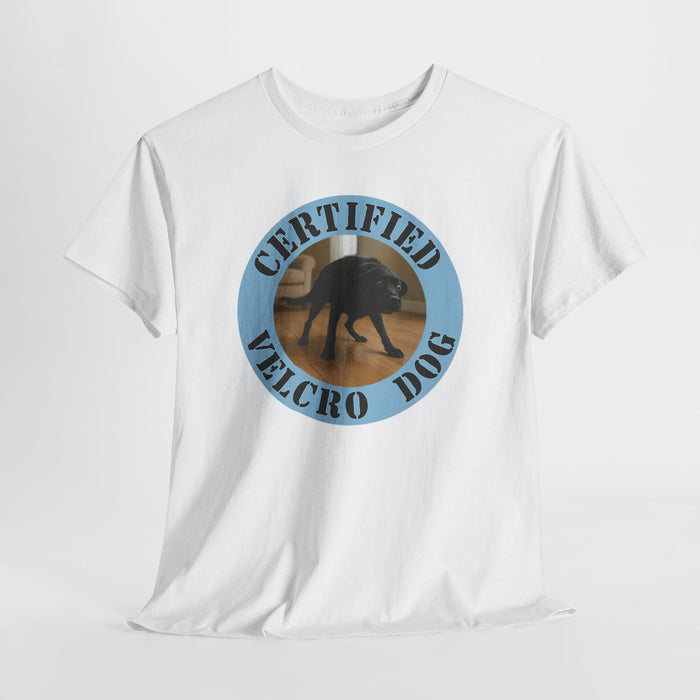 Certified Velcro Dog T-Shirt – Funny Vintage Pet Rescue Tee