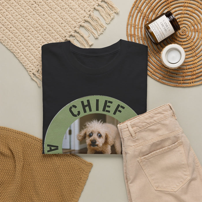 Chief Anxiety Officer Tee — Funny Dog Rescue Pet Lover T-Shirt