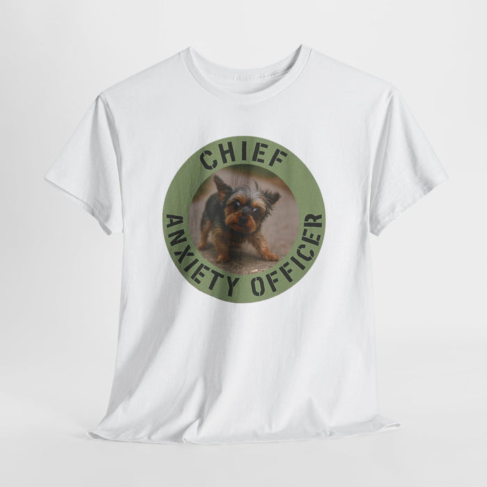 Chief Anxiety Officer Dog T‑Shirt